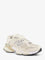 New Balance 9060 Mesh Sneakers with Suede Inserts - White