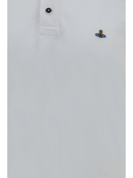 Vivienne Westwood Oversized long-sleeve Polo - White