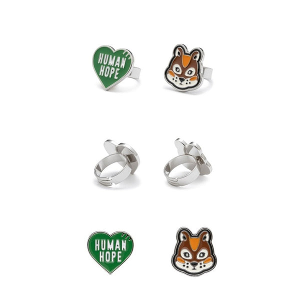 [HUMAN HOPE] BTS j-hope X HUMAN MADE Ring Set (Season 2) (International Shipping)