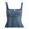 Denim Flared Dress