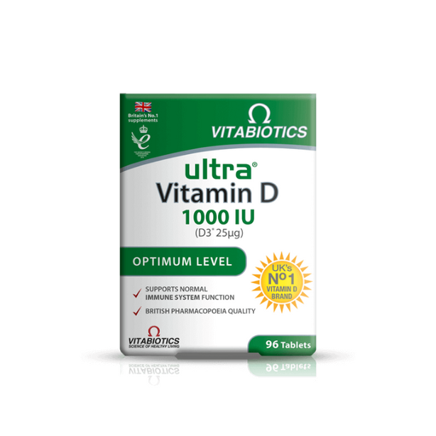 Vitabiotic Ultra Vitamin D 1000IU 96 Tab (Expiry Date: 04/2024)