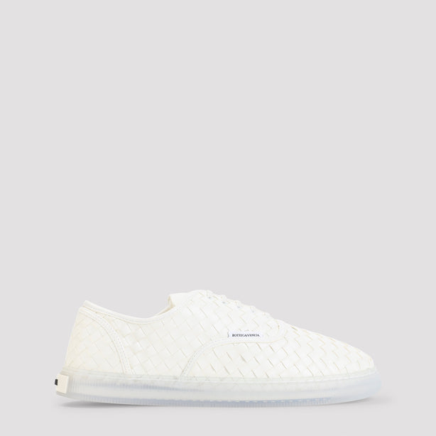 Bottega Veneta Serena Sneakers In Woven Nappa Leather