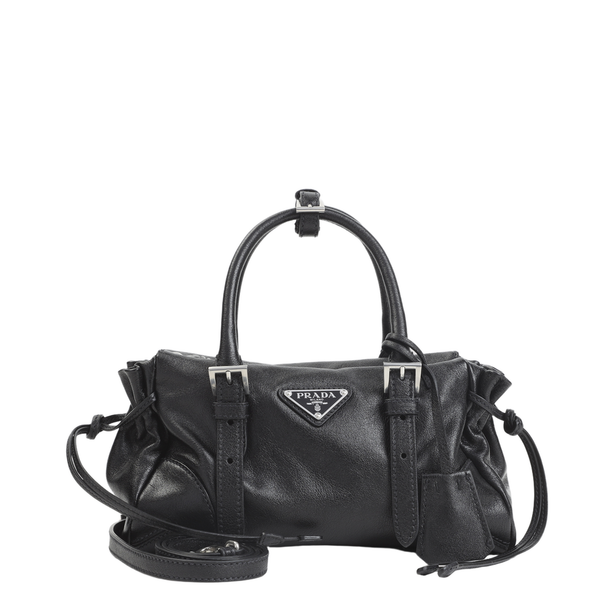 Karin Small Leather Handbags - Black
