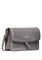 Kate Spade Knott Suede Mini Flap Crossbody - Hare Grey