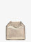 Stella Mccartney Falabella Tiny Shiny Shaggy Deer crossbody bag - Shellpink