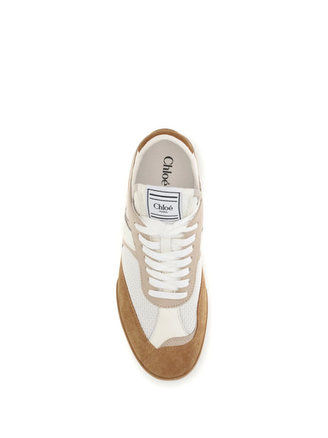 Chloé Kick Sneakers - Rusted Brown