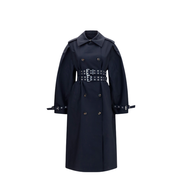 Double Breasted Cotton Trench Coat