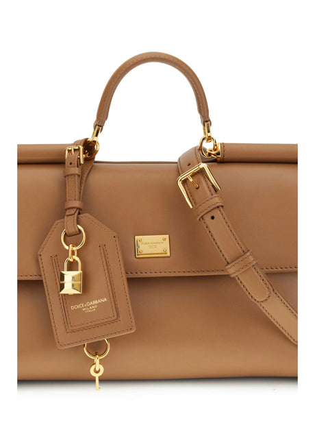 Dolce & Gabbana My Sicily Handbag - Caramello