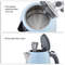 Aerogaz Modern Electric Kettle 1.7L with 3 Trendy Colors AZ-1706KT