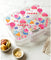 Raindew Kids Cakes & Candies Bento Lunch Box   Features Multiple Compartments Inside, Allowing for Separation of Different Food Items — Perfect for Balanced Meals. Capacity: 850ml; 5 Compartments