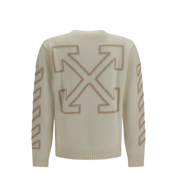 Arrow Fuzzy Crewneck Sweater