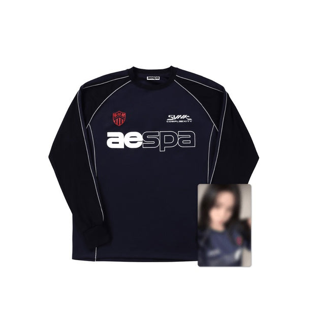 [SYNK:COMPLEXITY] aespa JERSEY T-SHIRT SET (International Shipping)