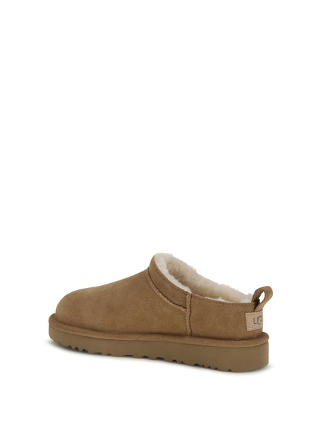Ugg Classic Micro suede Mules - Chestnut