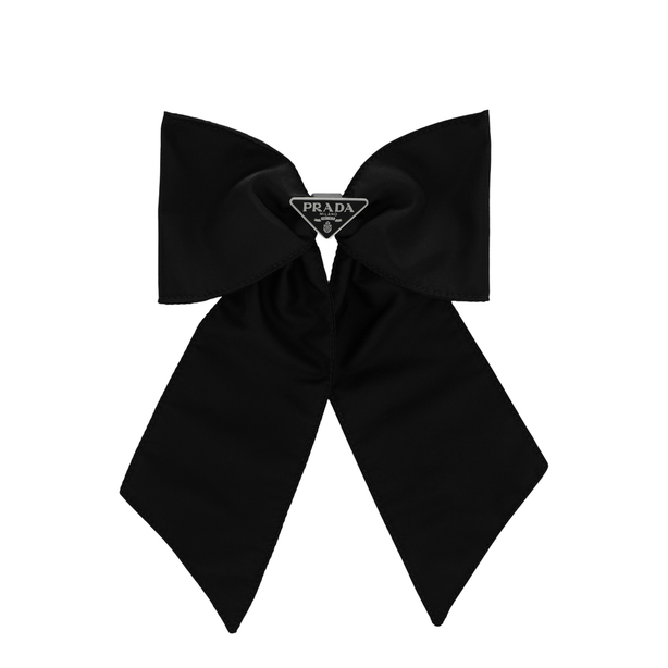 Black Re-Nylon Hair Clip