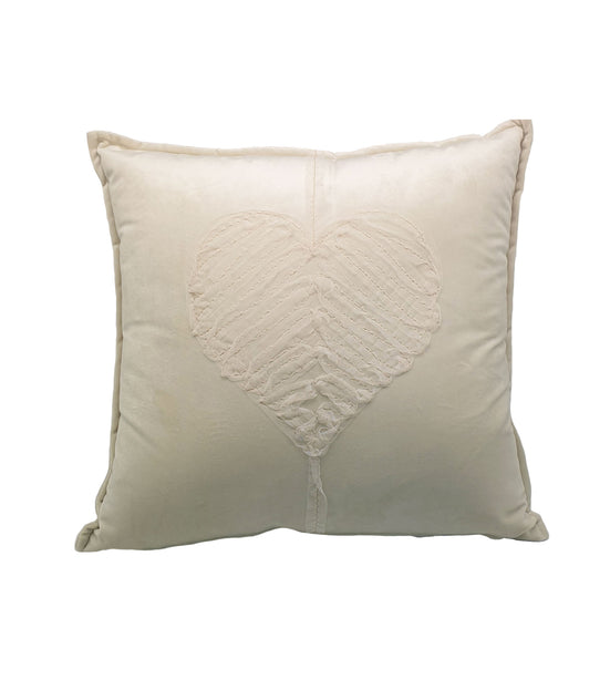 La Perla Home Collection Cushion Heart Torrone (40x40)
