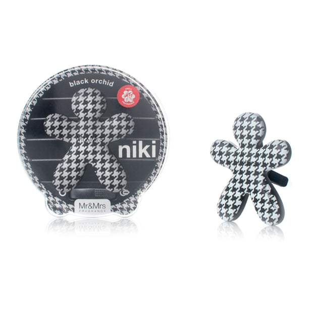Mr & Mrs Fragrance Car Niki - Pied de Poule Black Orchid