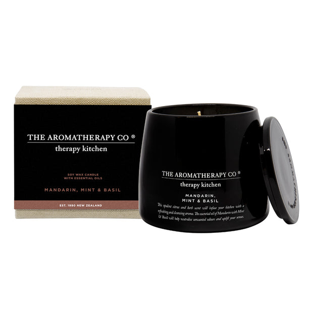 TAC Therapy® Soy Candle Kitchen - Mandarin, Mint & Basil (260g)