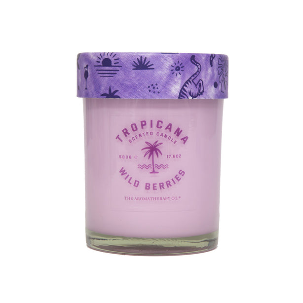 TAC Tropicana Soy Candle - Wild Berries (500g)