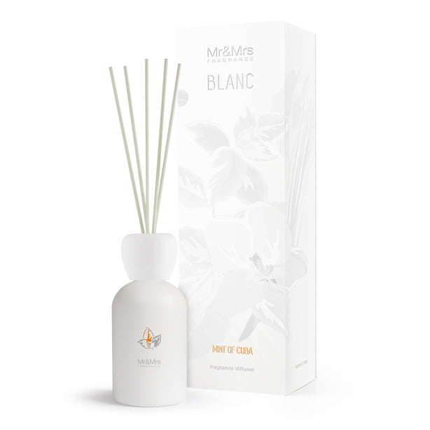 Mr & Mrs Fragrance Blanc Diffuser - Mint of Cuba (250ml)