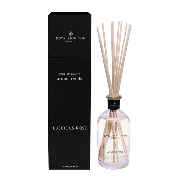 Royal Doulton Luscious Rose Black Diffuser (200ml)