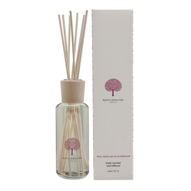 Royal Doulton Rose, Sweet Pea & Sandalwood Fable Diffuser (150ml)