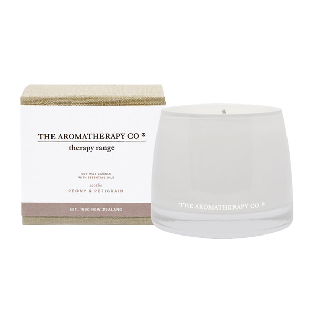 TAC Therapy® Soy Candle Soothe - Peony & Petitgrain (260g)