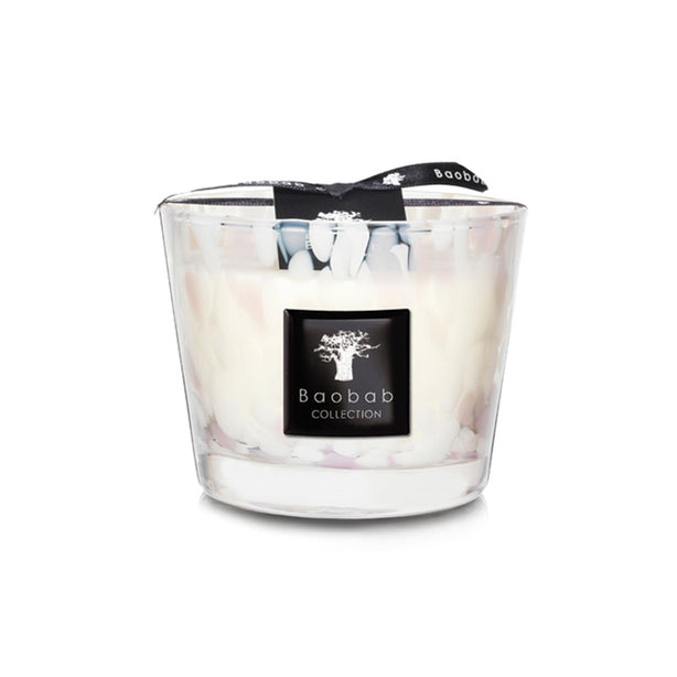 Baobab Collection White Pearls Candle (Max 10)