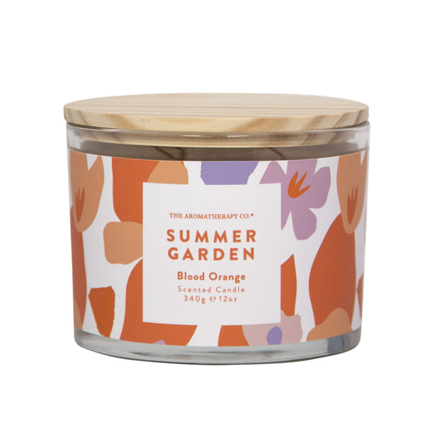 TAC Summer Garden Soy Candle - Blood Orange (340g)
