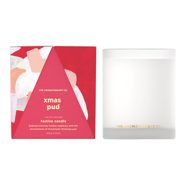 TAC Festive Favours Soy Candle - Xmas Pud (350g)