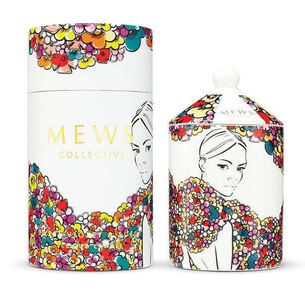 Mews Collective 320g Soy Candle - Sweet Violet & Suede