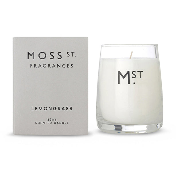Moss St 320g Soy Candle - Lemongrass