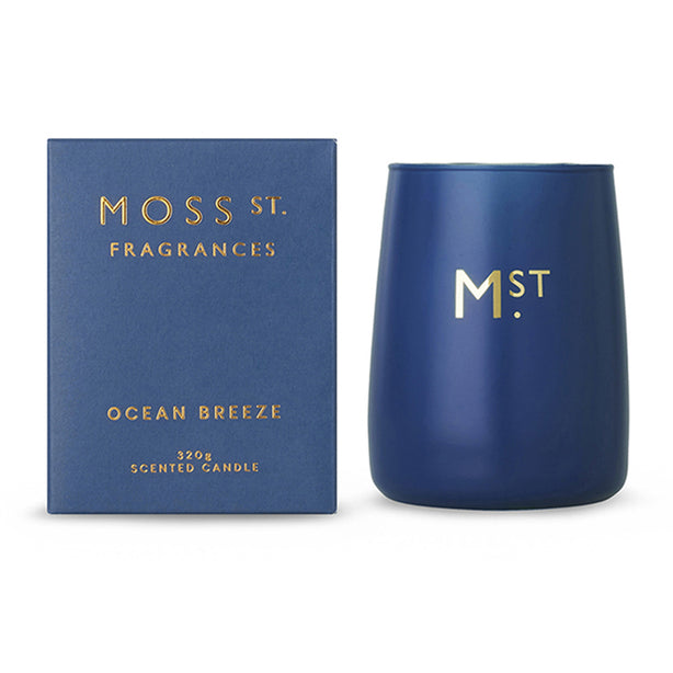 Moss St 320g Soy Candle - Ocean Breeze