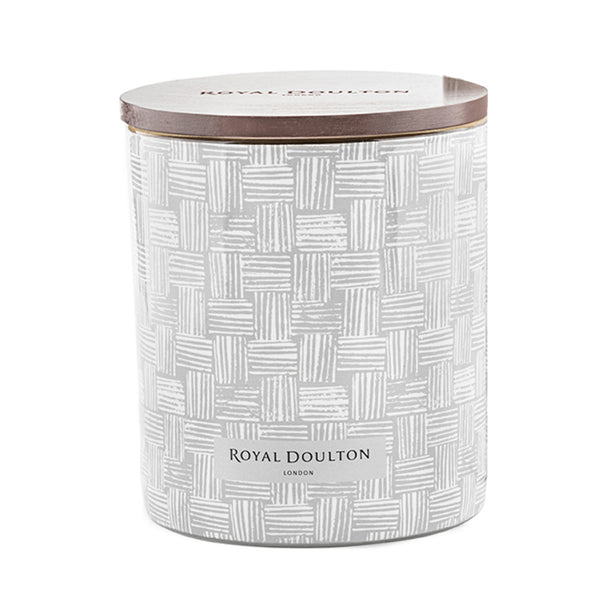 Royal Doulton Elements 300g Soy Candle - Lemon, Cassis, Freesia w/ Amber & Musk