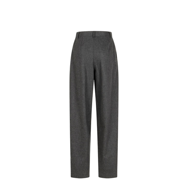 Wool Checked Trousers
