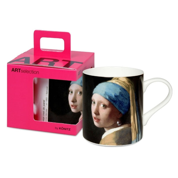 Könitz Mug in gift box Meisje met de Parel by J.Vermeer
