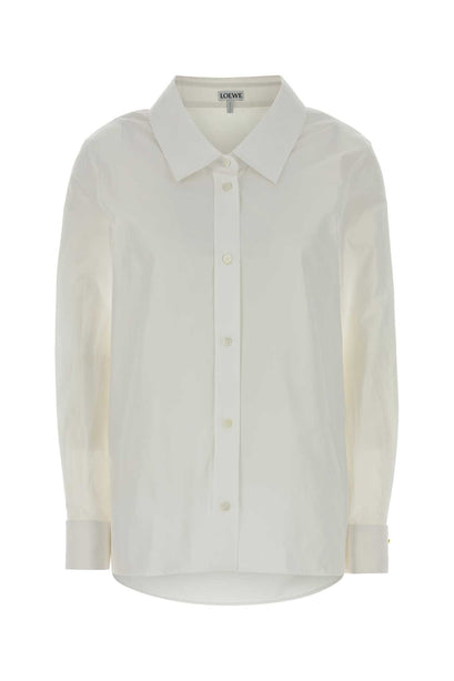 White Poplin Shirt