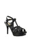 Saint Laurent Leather platform Sandals - Black