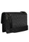 Coach Mens Turner Flap Crossbody Bag In Signature Canvas - Black
