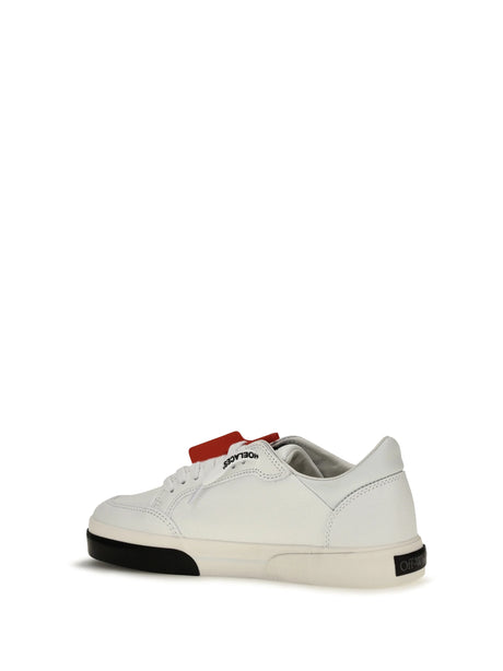 Off-White Vulcanized Low Sneakers - White/Black
