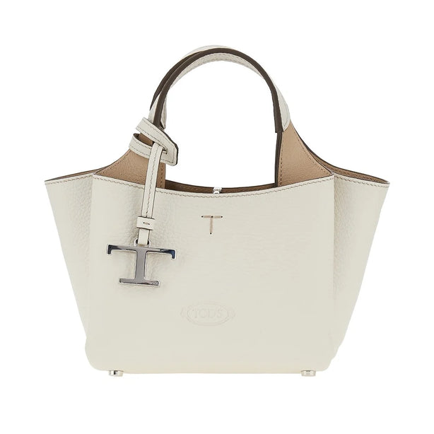 TODS Grained leather mini shopping bag