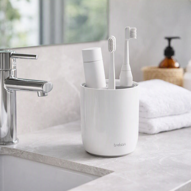 Pure - Toothbrush caddy - White/Gray