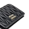 MIU MIU Matelassé nappa leather bi-fold wallet
