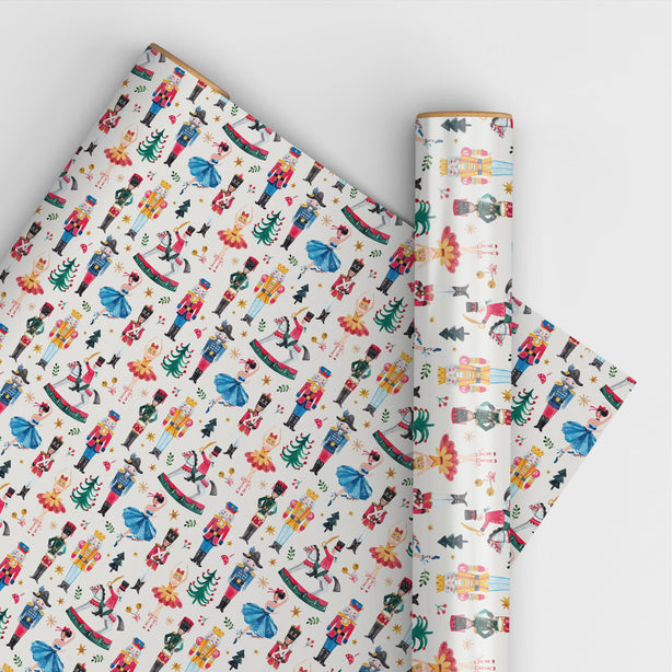 The Jolly Nutcracker And Friends - Wrapping Paper