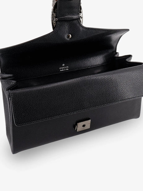 Gucci Dionysus leather crossbody bag - Black