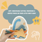 NYZE Baby Early Learning Cloth Book - Dinosaur