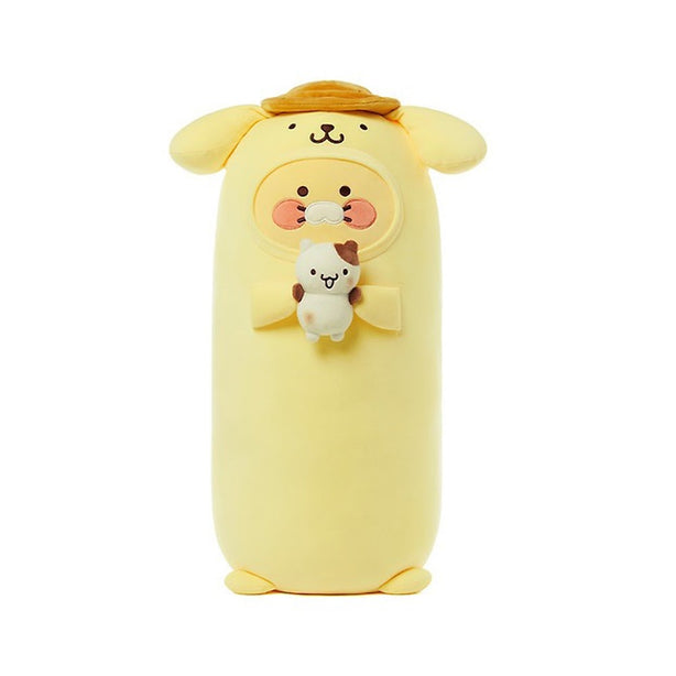 [POMPOMPURIN X KAKAO FRIENDS] Kakao Friends Pompompurin Long Pillow - Choonsik (International Shipping)