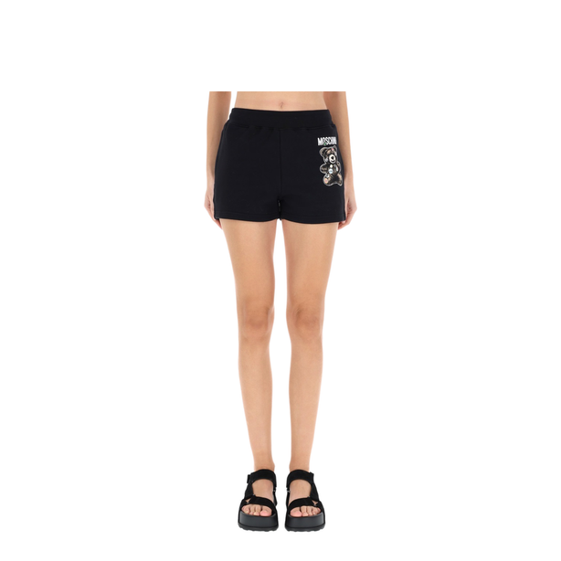 Shorts with Teddy Print