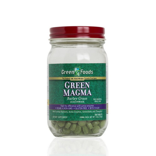 Green Magma® Barley Grass Juice Powder Tablets T500 Twin pack
