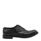 Washed Black Calfskin Lace-Up Shoe