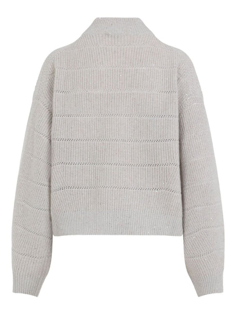 Cashmere and Wool Turtleneck Sweater